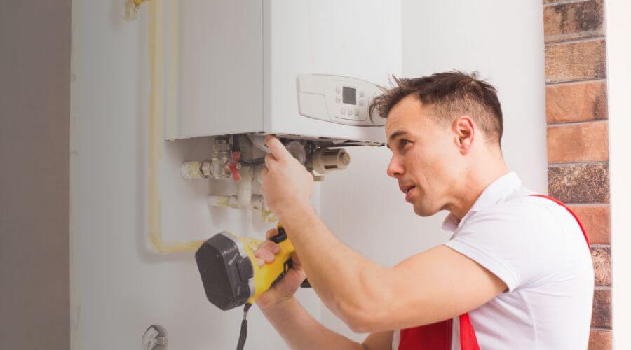 Professional water heater repair in Badger, IA